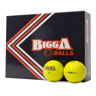Bigga Balls Golf Balls - Yellow (1 Dozen)
